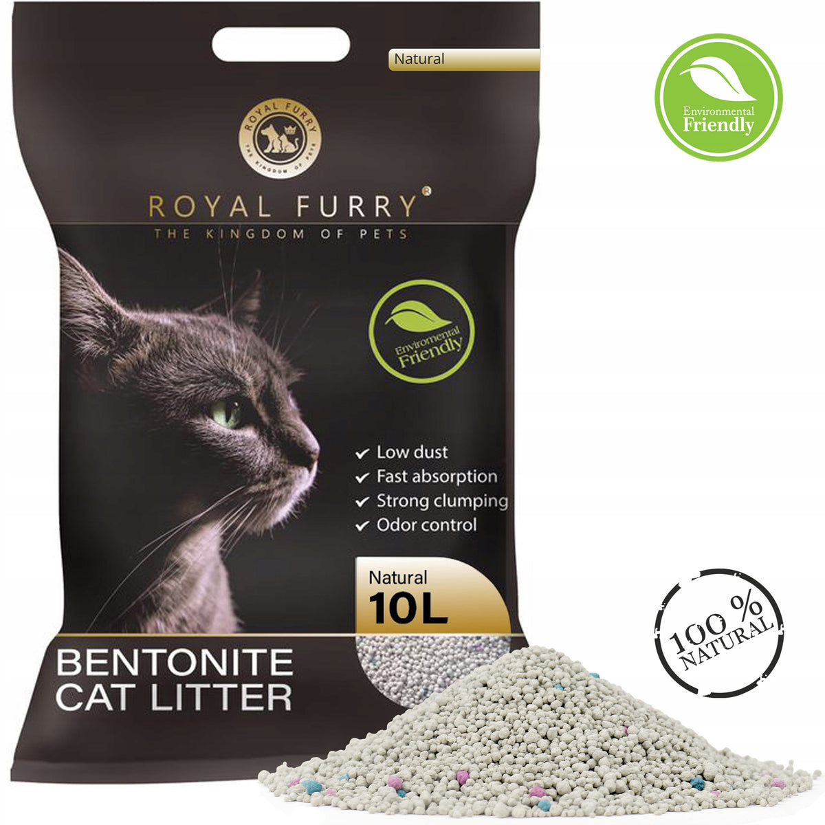 Żwirek bentonitowy bezzapachowy – 10 L