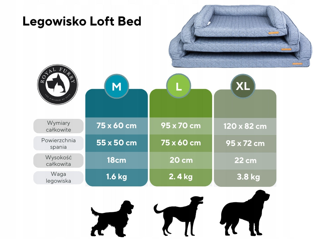 Legowisko ortopedyczne Loft Bed – zdjęcie 28