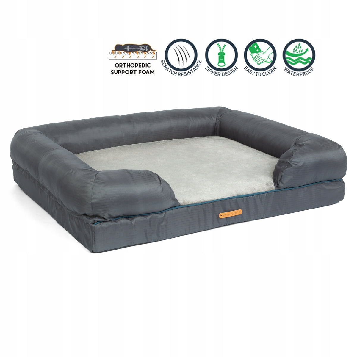 Legowisko ortopedyczne Comfort – M – 92 × 72 cm