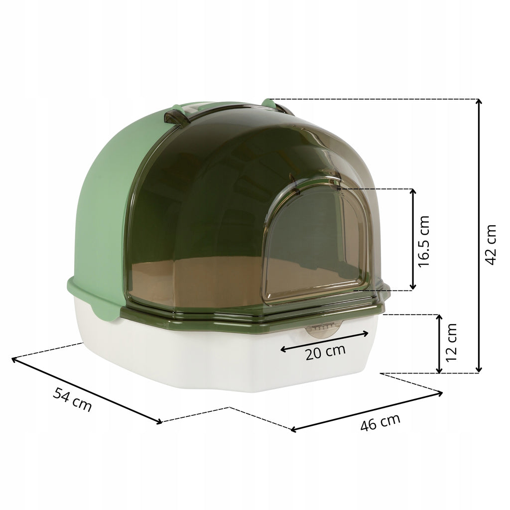 Kuweta zamknięta z wejściem od góry 54 cm – zdjęcie 14
