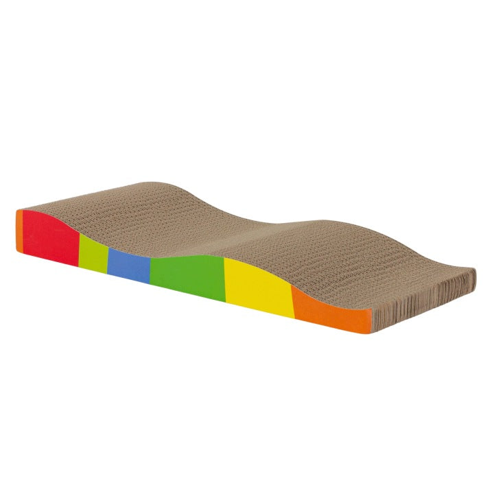Tekturowy drapak dla kota Fala 42 × 20 cm – zdjęcie 2