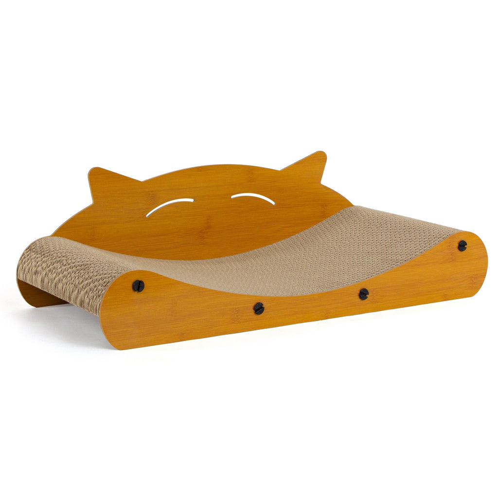 Tekturowy drapak dla kota Leżak 60 cm – zdjęcie 2